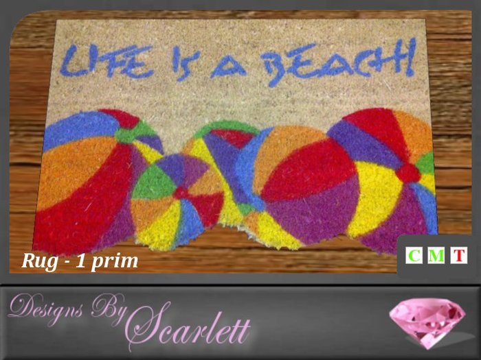 Rug - Life's A Beach