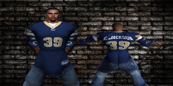 Steven Jackson Rams Jersey