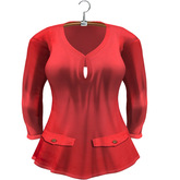 LaRosa Mesh City Basic Tunic Orange