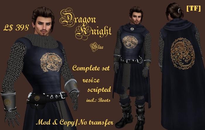 DRAGON Knight-Blue(BOXED)