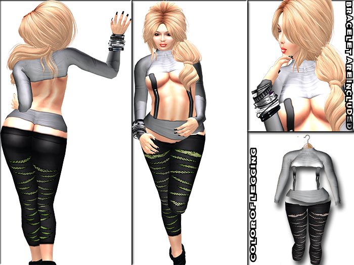 Spicy outfit- white