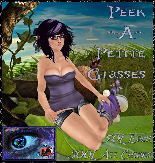 Peek~A~Petite Glasses - Blue