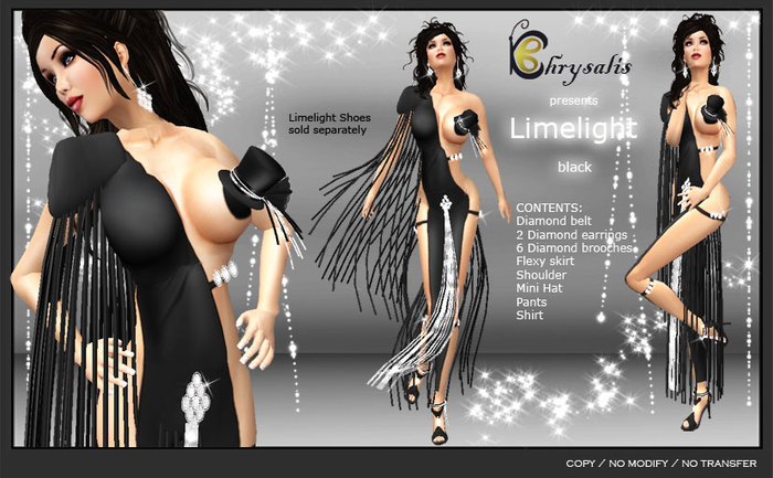Chrysalis - Limelight - black
