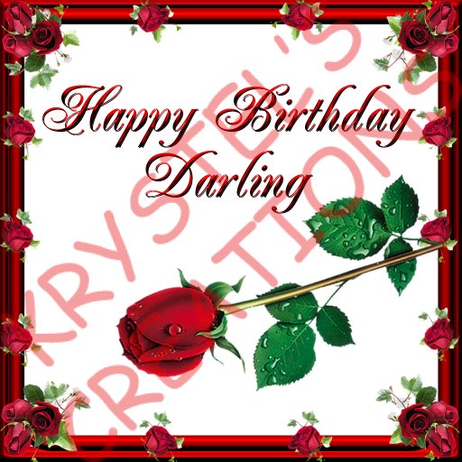 HBF75 Happy Birthday Darling (Rezz Me)