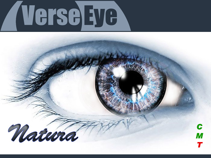 VerseEye - Natura - ThinLine - Cyan Blue