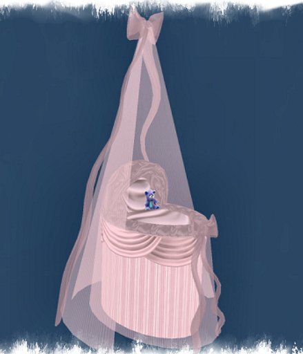 Pink  Stripes  Bassinet