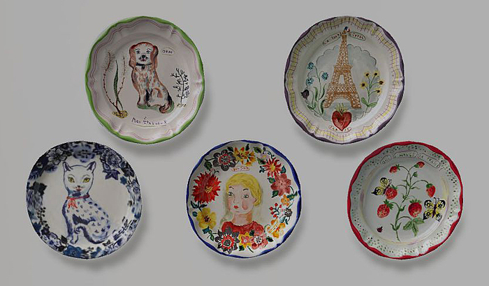 BoatHouse French Wall Plates
