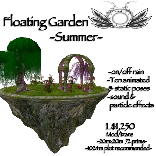 Floating isle garden - Summer