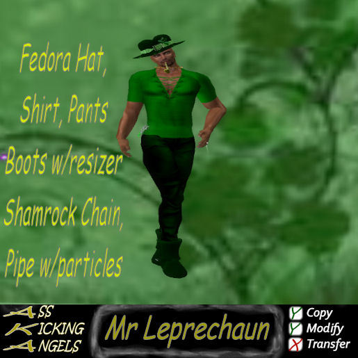*Promo St Patricks Day Green* AKA Mr Leprechaun Ad  