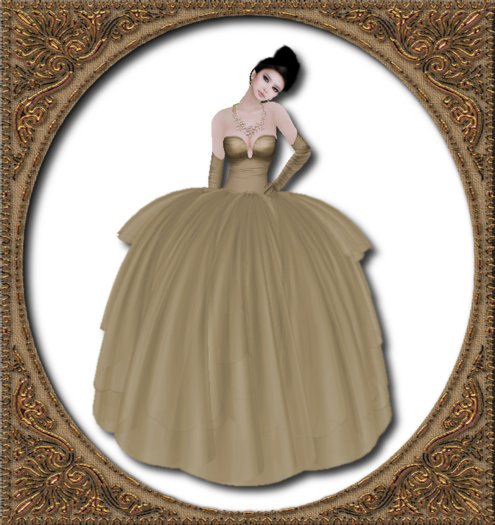 Vivienne Dress - Gold