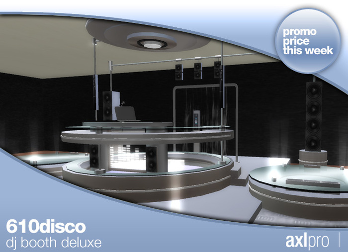 AXL pro Box - 610 Dj Booth Deluxe