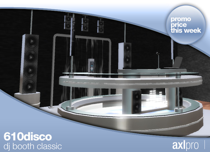 AXL pro Box - 610 Dj Booth Classic