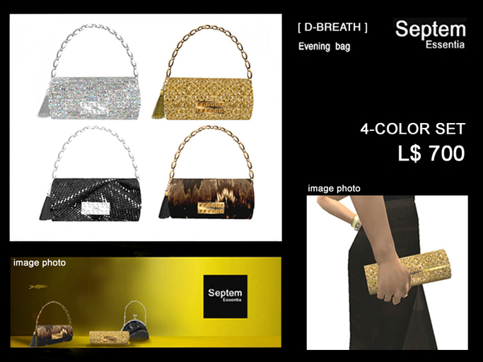 [D-BREATH]*4color set/black,silver,gold,brown