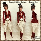 ! Glitterati ! - Classical Riding Jodhpurs - Tuscan Red