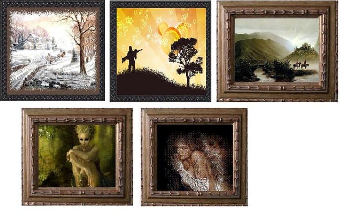 @MA@ TEXTURES Picture canvas frame 4