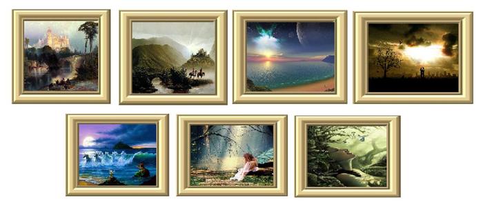 @MA@ TEXTURES Picture canvas frame 5