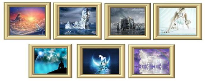 @MA@ TEXTURES Picture canvas frame 1