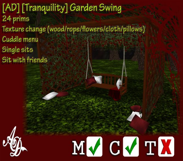 [AD] [Tranquility] Garden Swing