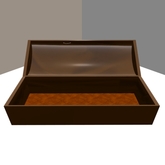 Chocolate Coffin w creaky lid