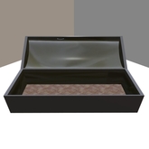 Grey Coffin w creaky lid