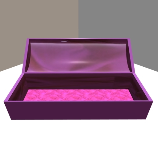 Pink Coffin w creaky lid