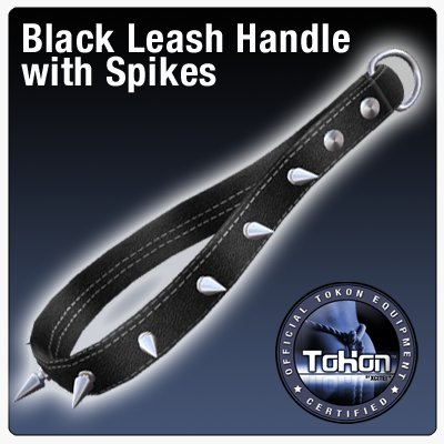 Official Xcite! Black Spiked Leash Handle