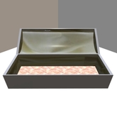 White Coffin w creaky lid