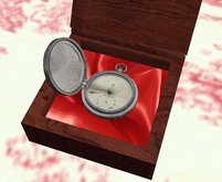 Fob / Pocket Chronometer - Silver - (BOXED)