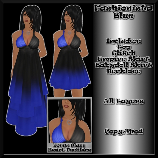 Fashionista Blue