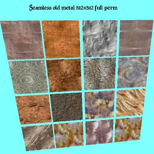 seamless old metal 512x512