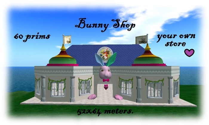 BUNNY SHOP.... STORE FRONT