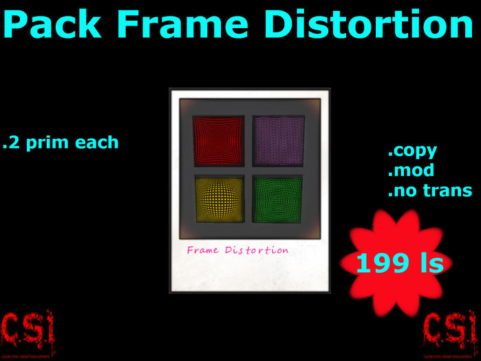 Pack Frame Distortion (box)