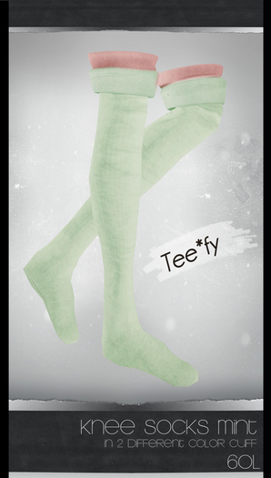 Tee*fy KneeLength Socks Mint