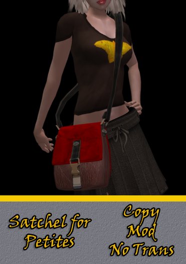Red Satchel for Petites