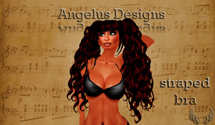 Angelus Designs-black bra shirt layer
