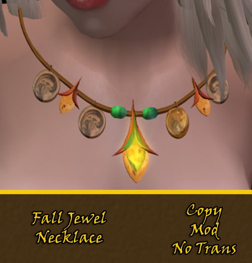 Jewel Necklace Petite:  fall