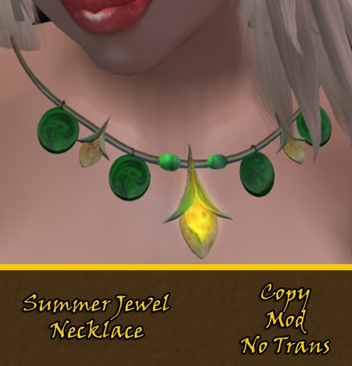 Jewel Necklace Petite:  Summer
