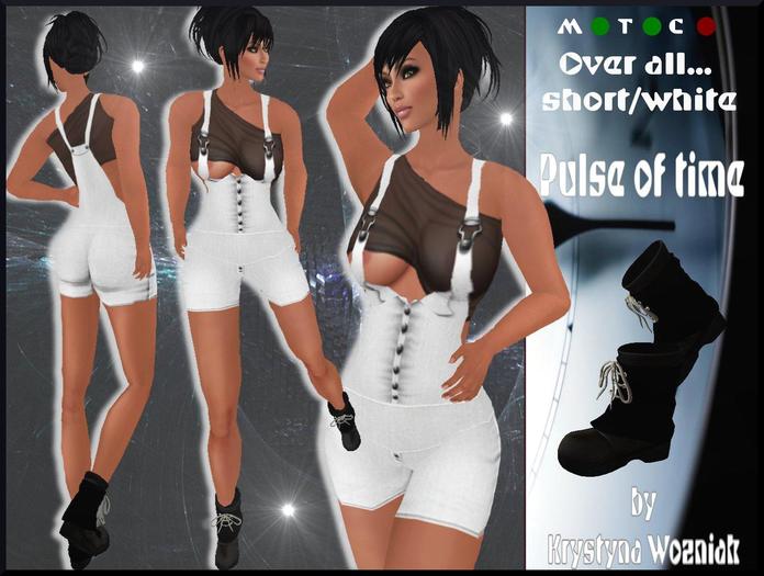 Pulse of time Over all short white