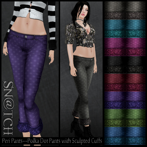 :::Sn@tch Perri Polka Dot Pants:::