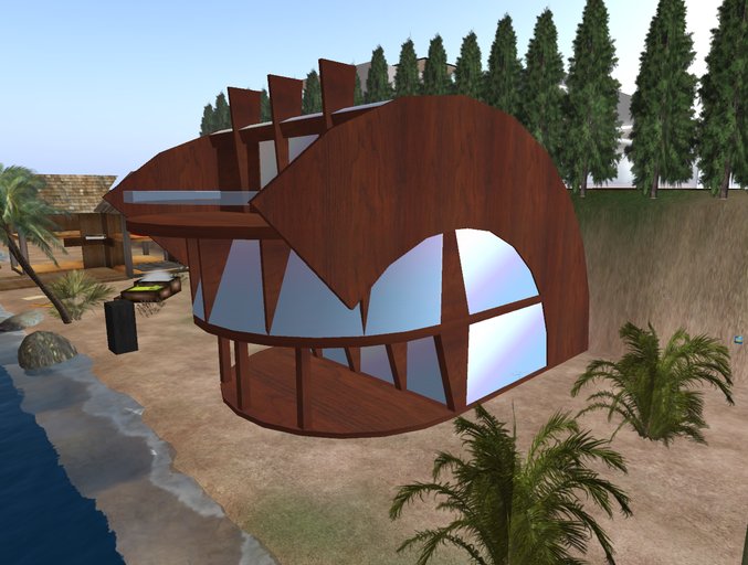 house 41 prims 16x16 3 floors + 6 teleport