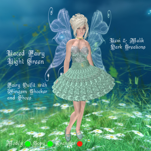 Laced Fairy Light Green