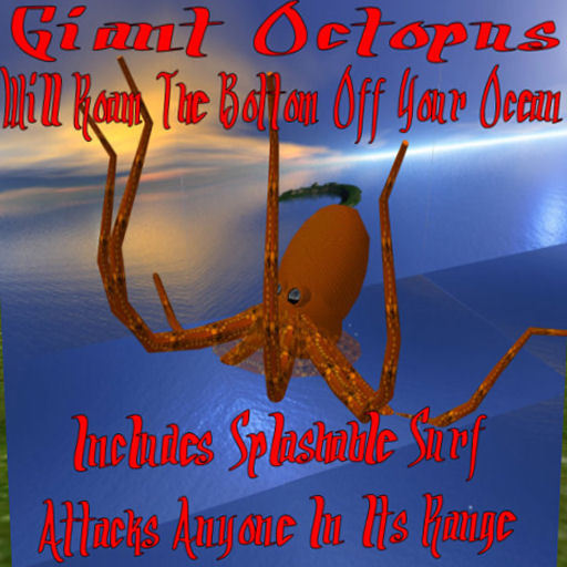 giant octopus boxed
