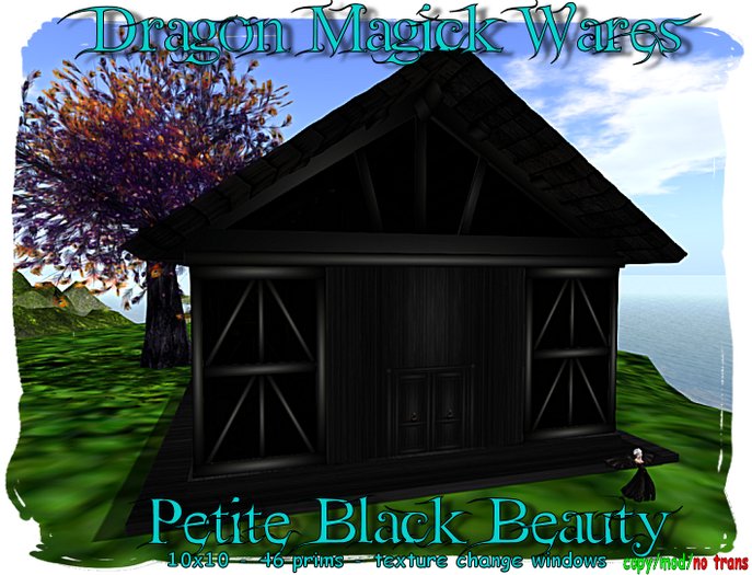 Dragon Magick Wares Petite Black Beauty