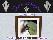 ~~ Elite Designs Presents "Dragonfly 1" Wall Art ~~