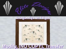 ~~ Elite Designs Presents "Dragonflys in Flight" Wall Art ~~