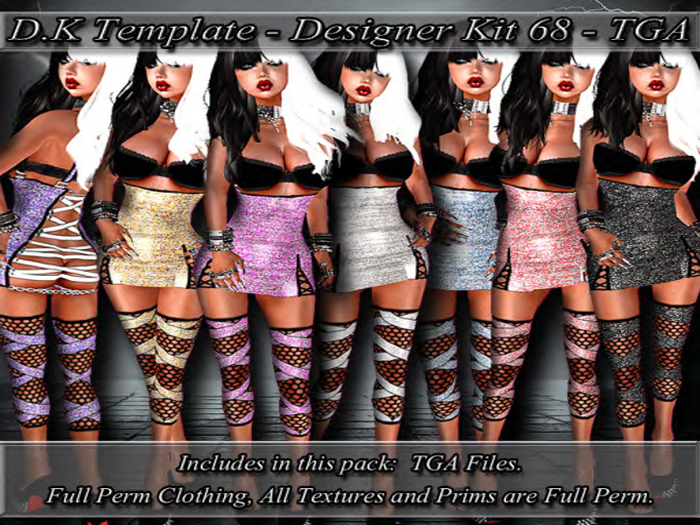 D.K Template - Designer Kit 68 - TGA