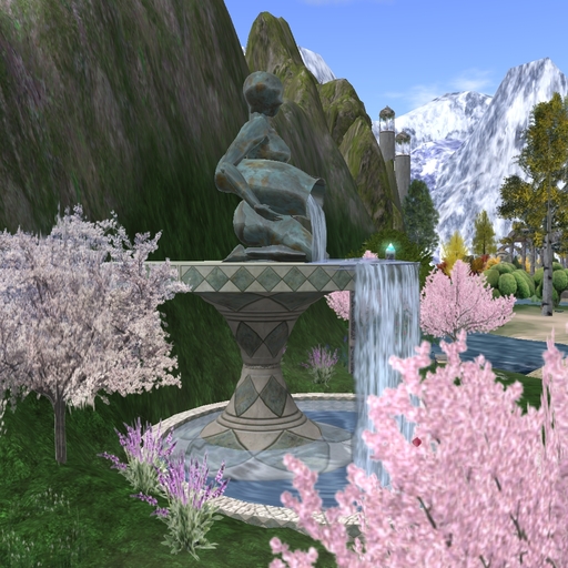 Fountain Waterfall "Arnamentia Spring Fountain"