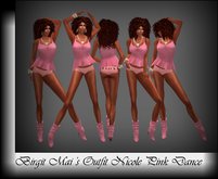 Birgit Mai's Outfit Nicole *MESH* Top Pink Dance (BOXED)