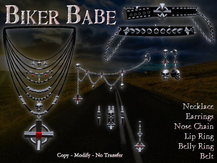 :*:CPD:*: Biker Babe Complete Set