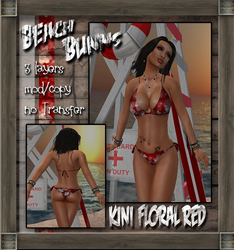 BB. Bikini Floral Red